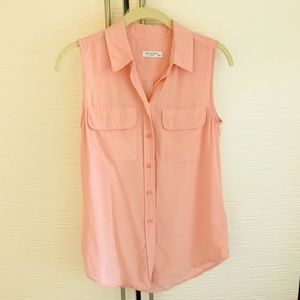 Equipment Slim Signature Sleeveless Top